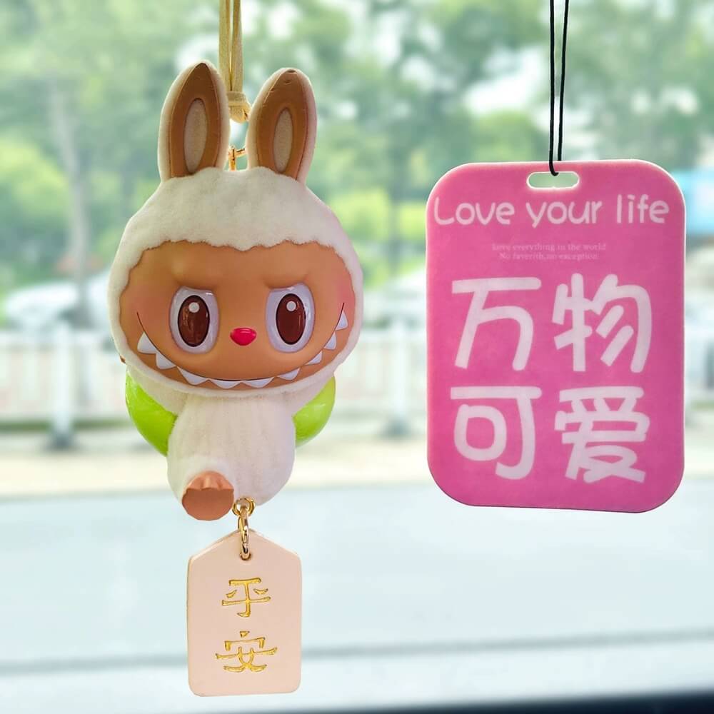 LABUBU YOGA CAR PENDANT