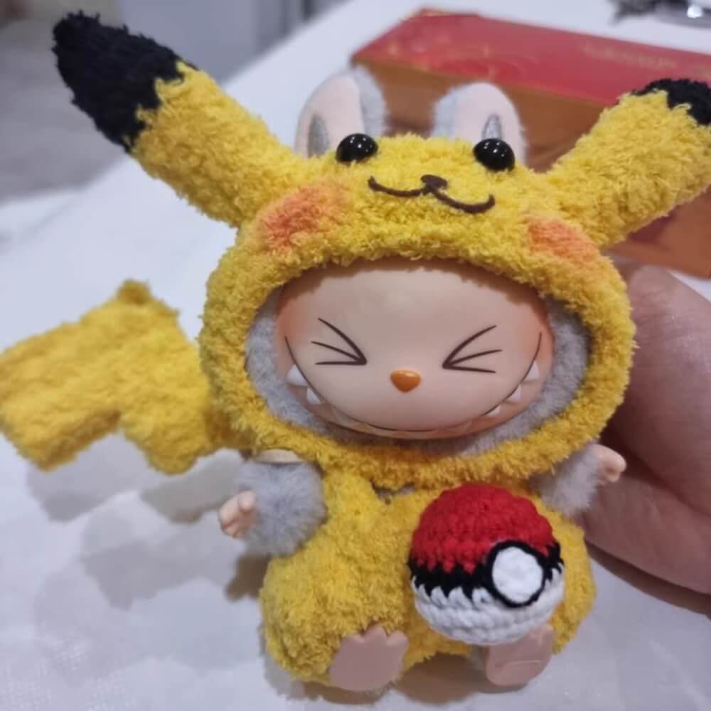 LABUBU Pikachu Outfit