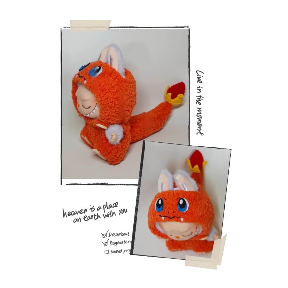 LABUBU Charmander Outfit