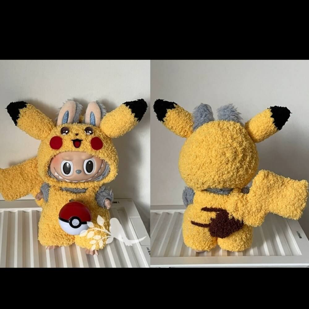 LABUBU Pikachu Outfit