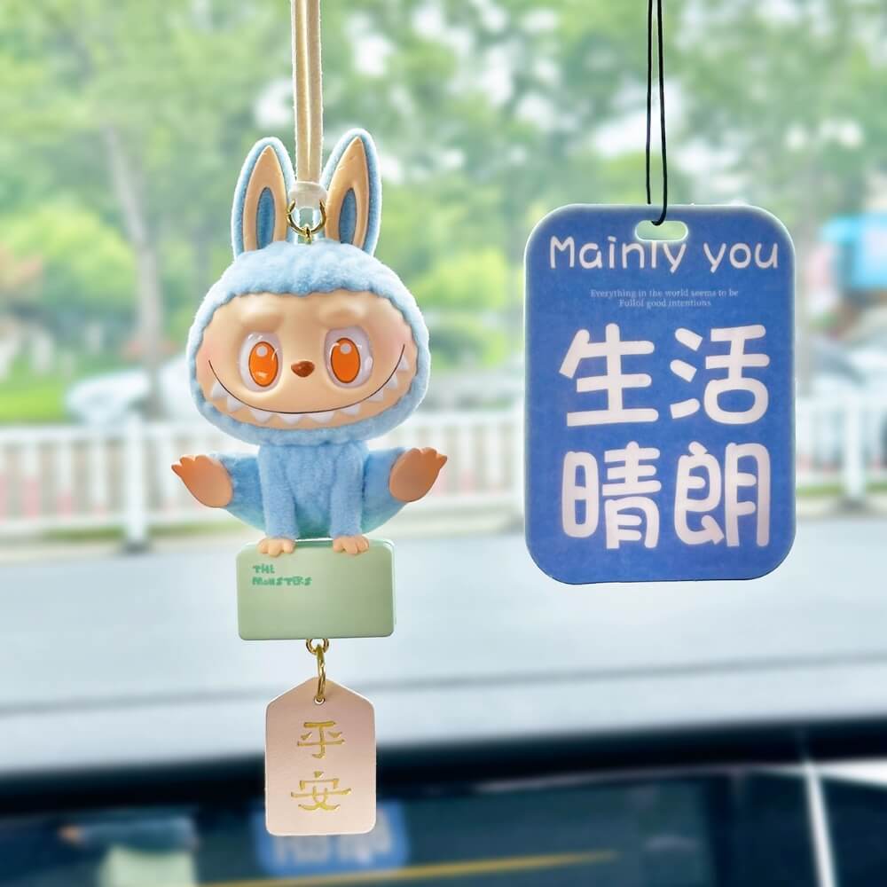 LABUBU YOGA CAR PENDANT