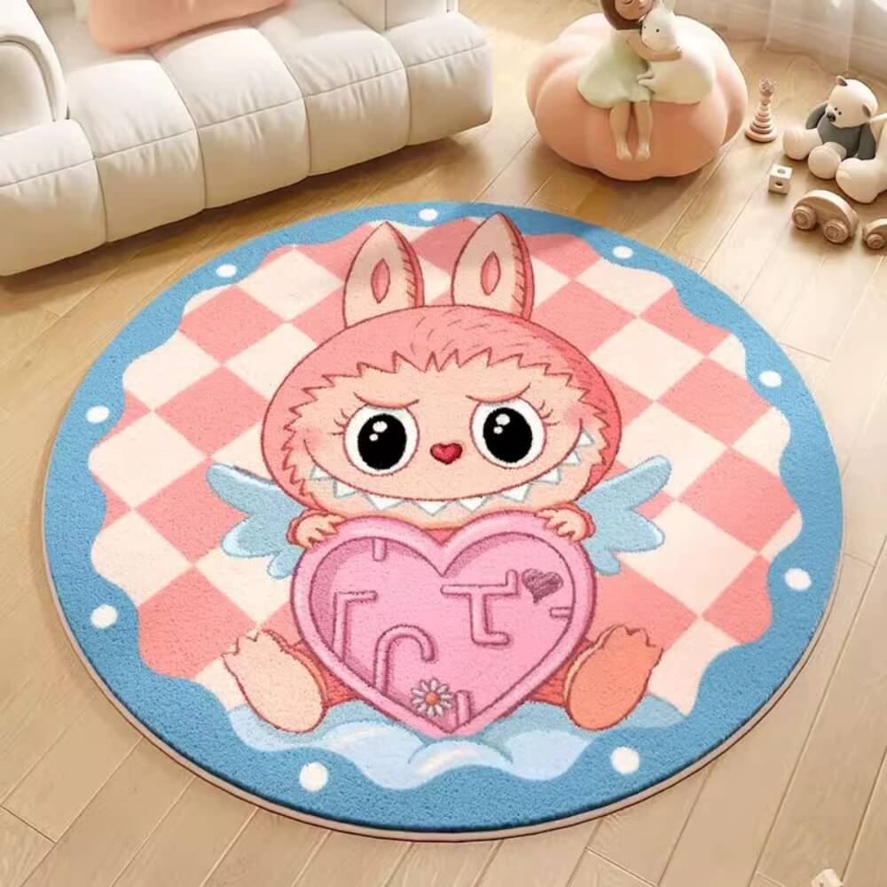 LABUBU ROUND RUG