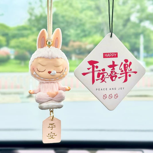 LABUBU YOGA CAR PENDANT