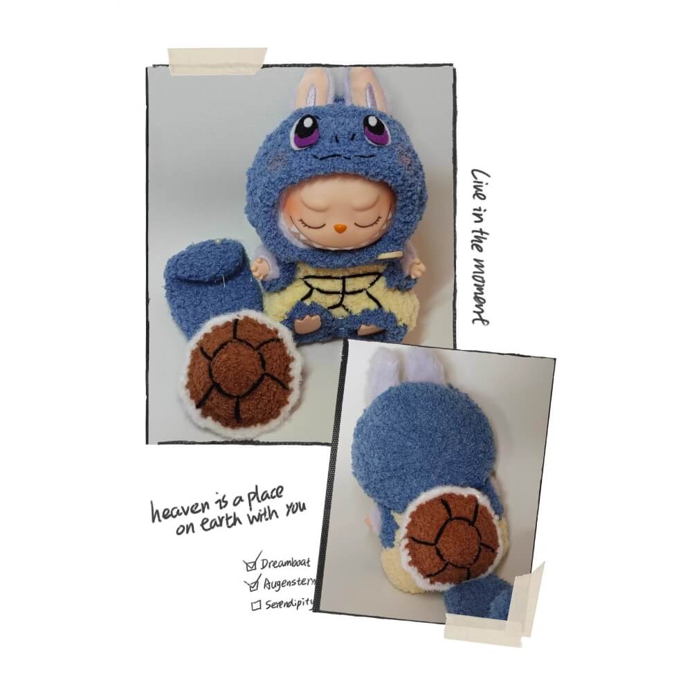 LABUBU Squirtle Outfit