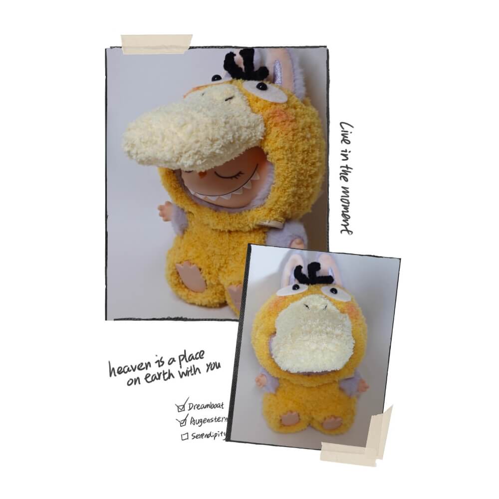 LABUBU Psyduck Outfit