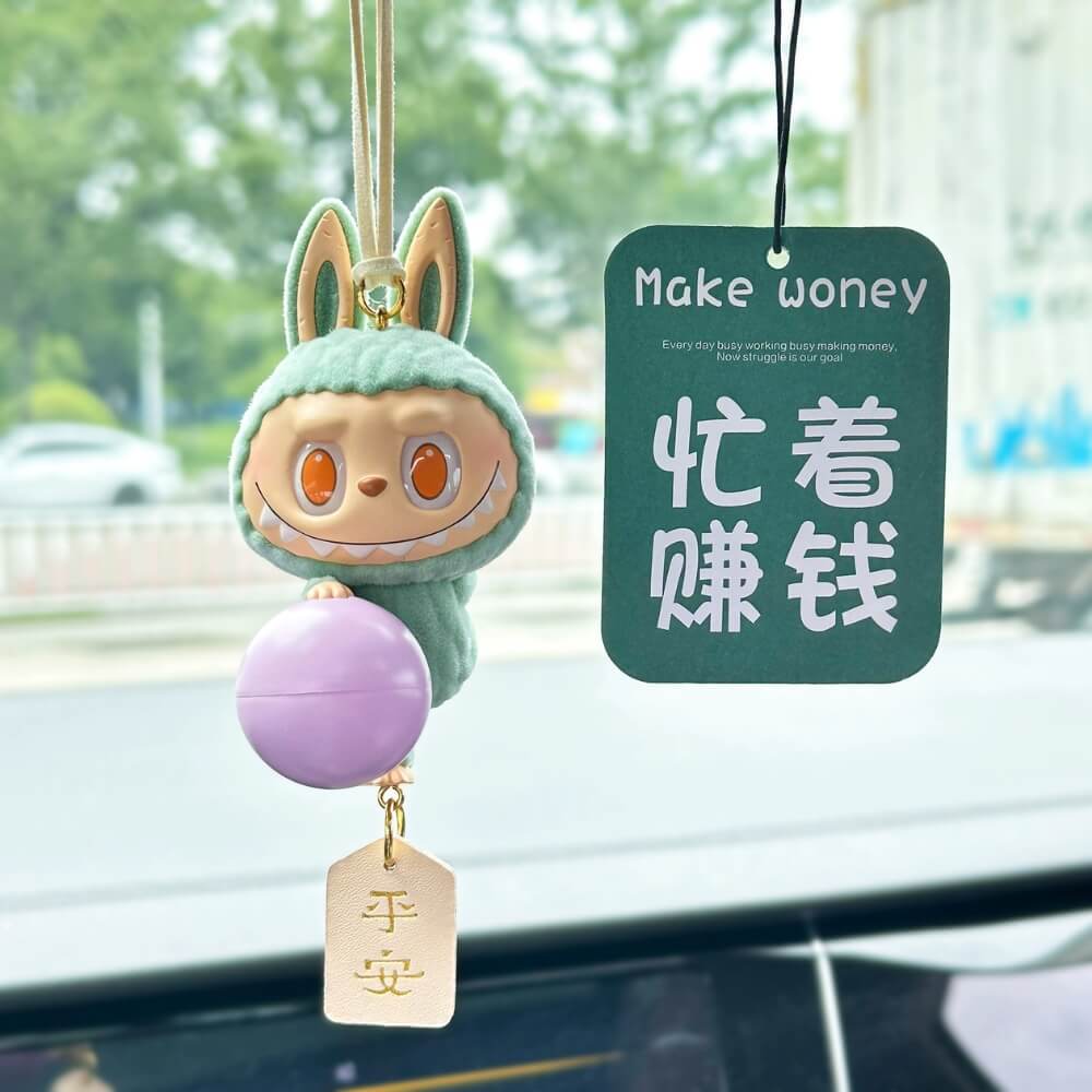 LABUBU YOGA CAR PENDANT