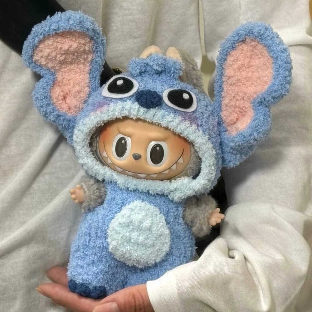 Labubu Stich Crochet Costume