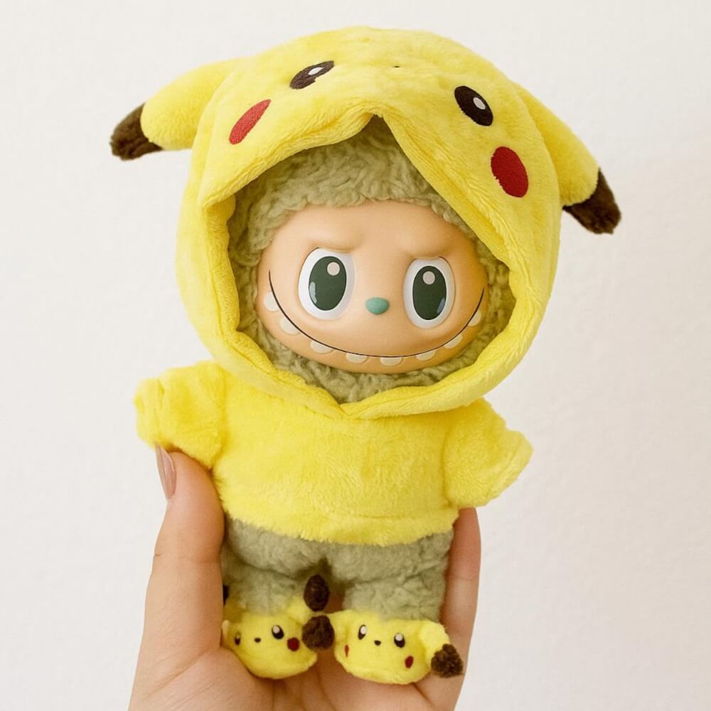 LABUBU Pikachu Outfit