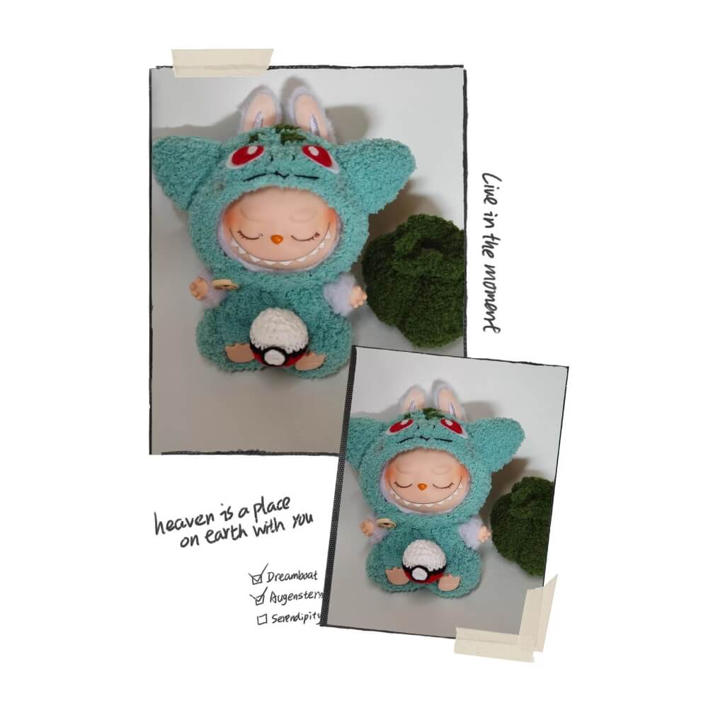 LABUBU Bulbasaur Outfit