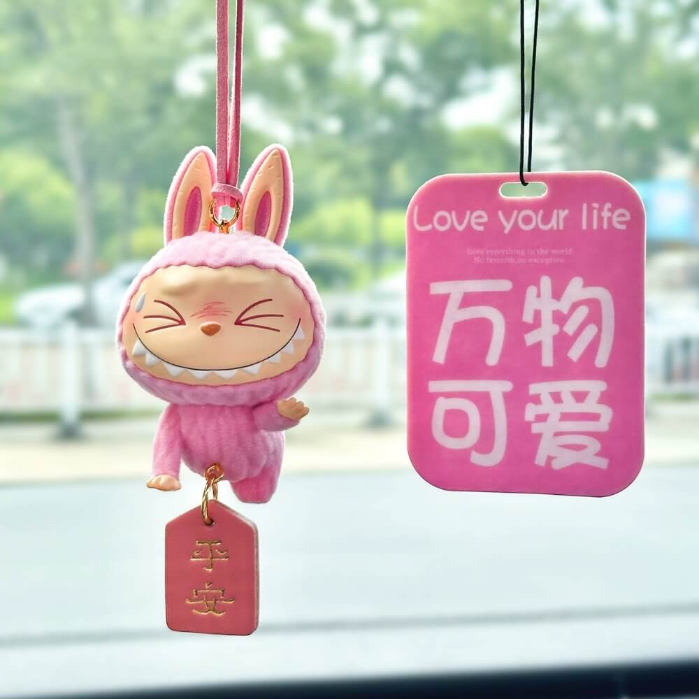 LABUBU YOGA CAR PENDANT