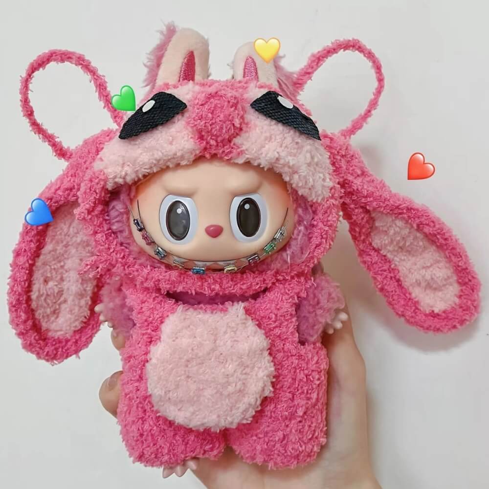 Labubu Stich Crochet Costume