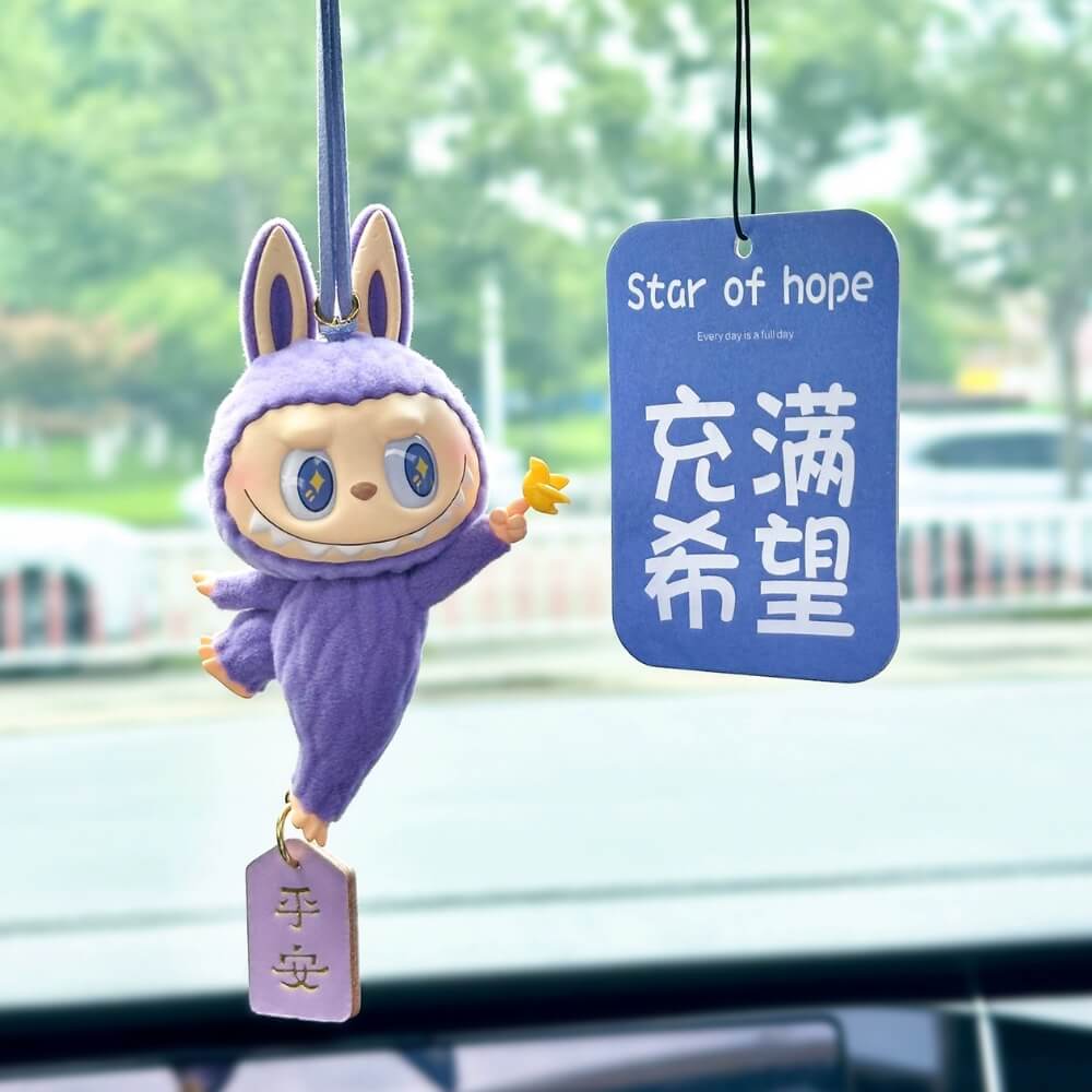 LABUBU YOGA CAR PENDANT