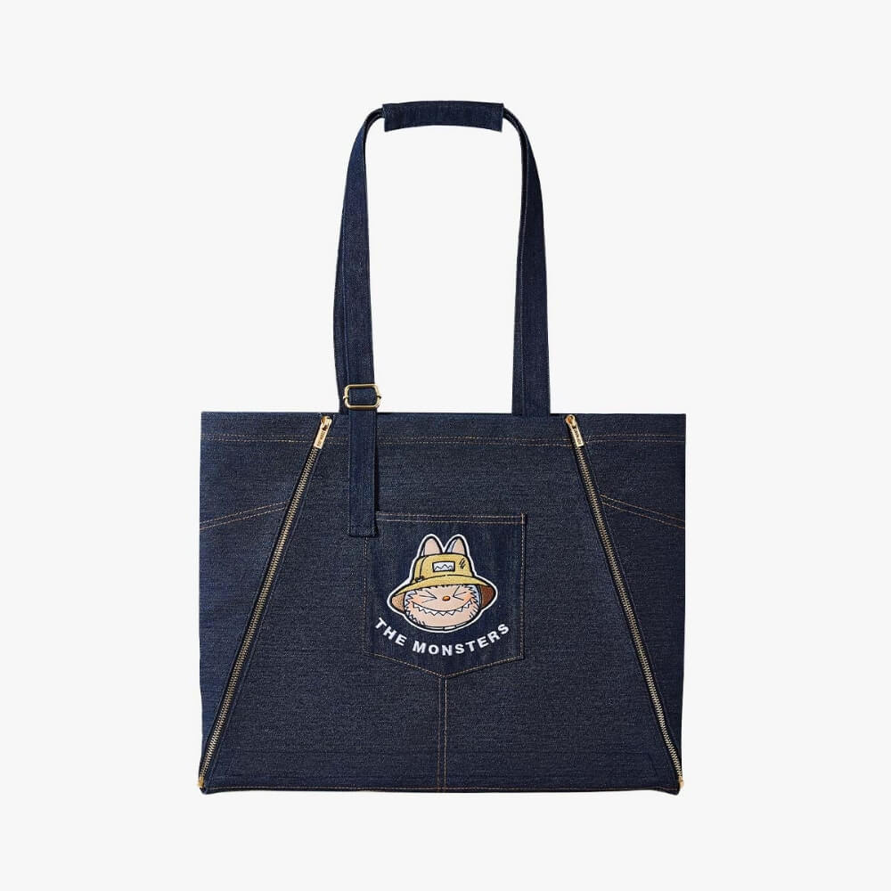 LABUBU DENIM APRON BAG
