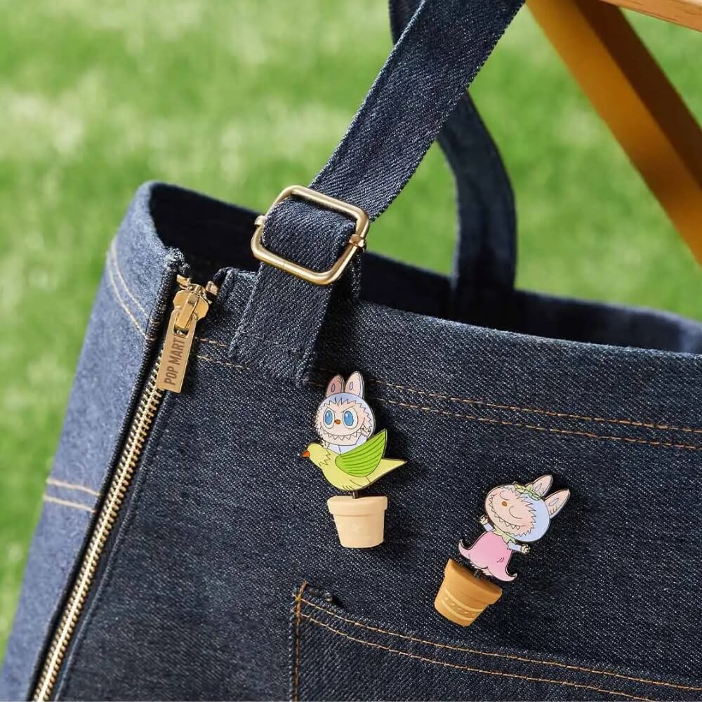 LABUBU DENIM APRON BAG