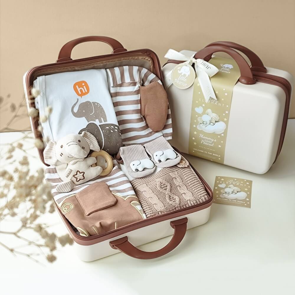 Elephant Baby Gift Set