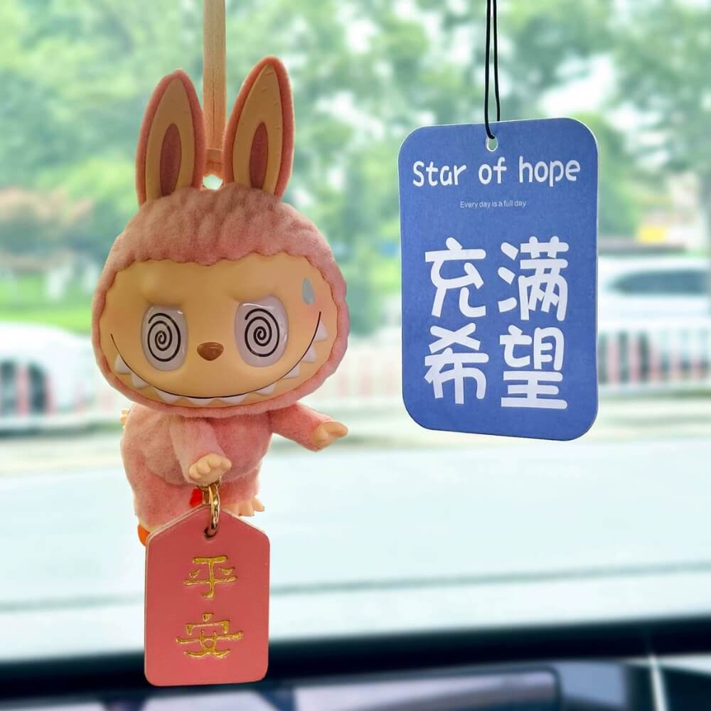 LABUBU YOGA CAR PENDANT