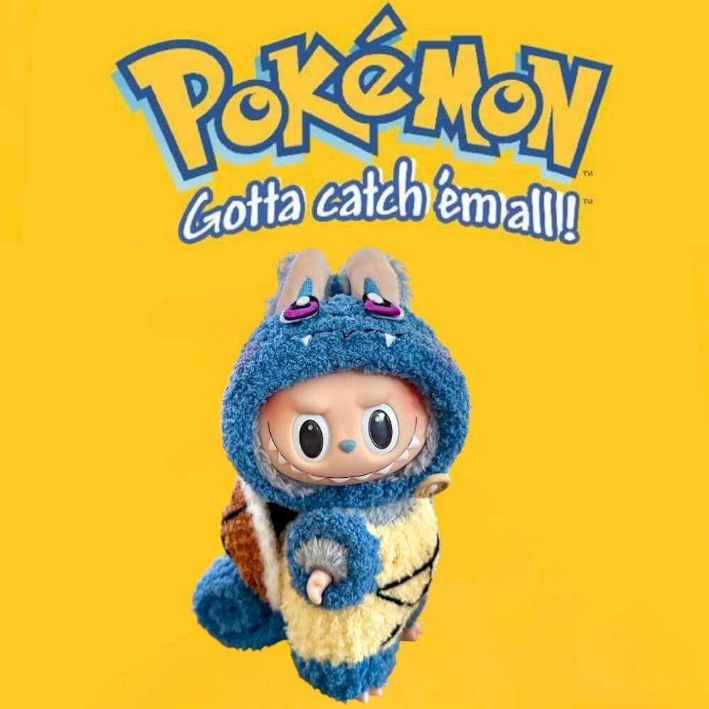 LABUBU Squirtle Outfit