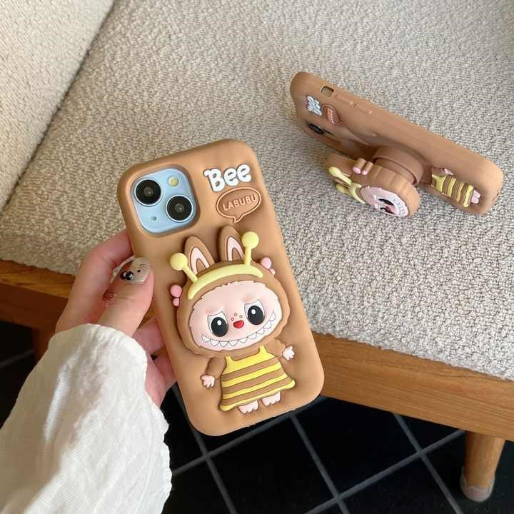 LABUBU BEE 3D PHONE CASE