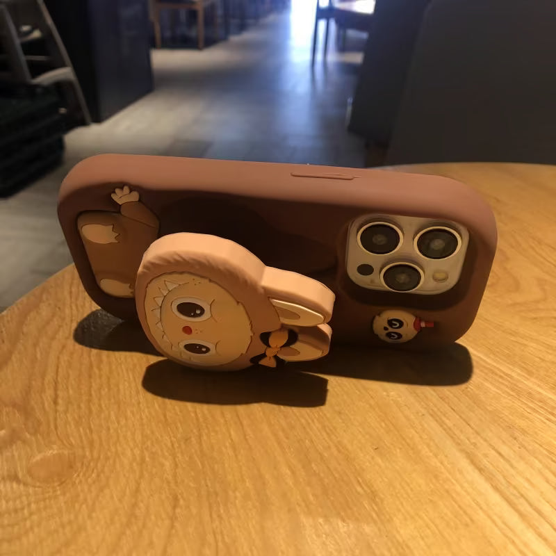 LABUBU TELESCOPIC PHONE CASE