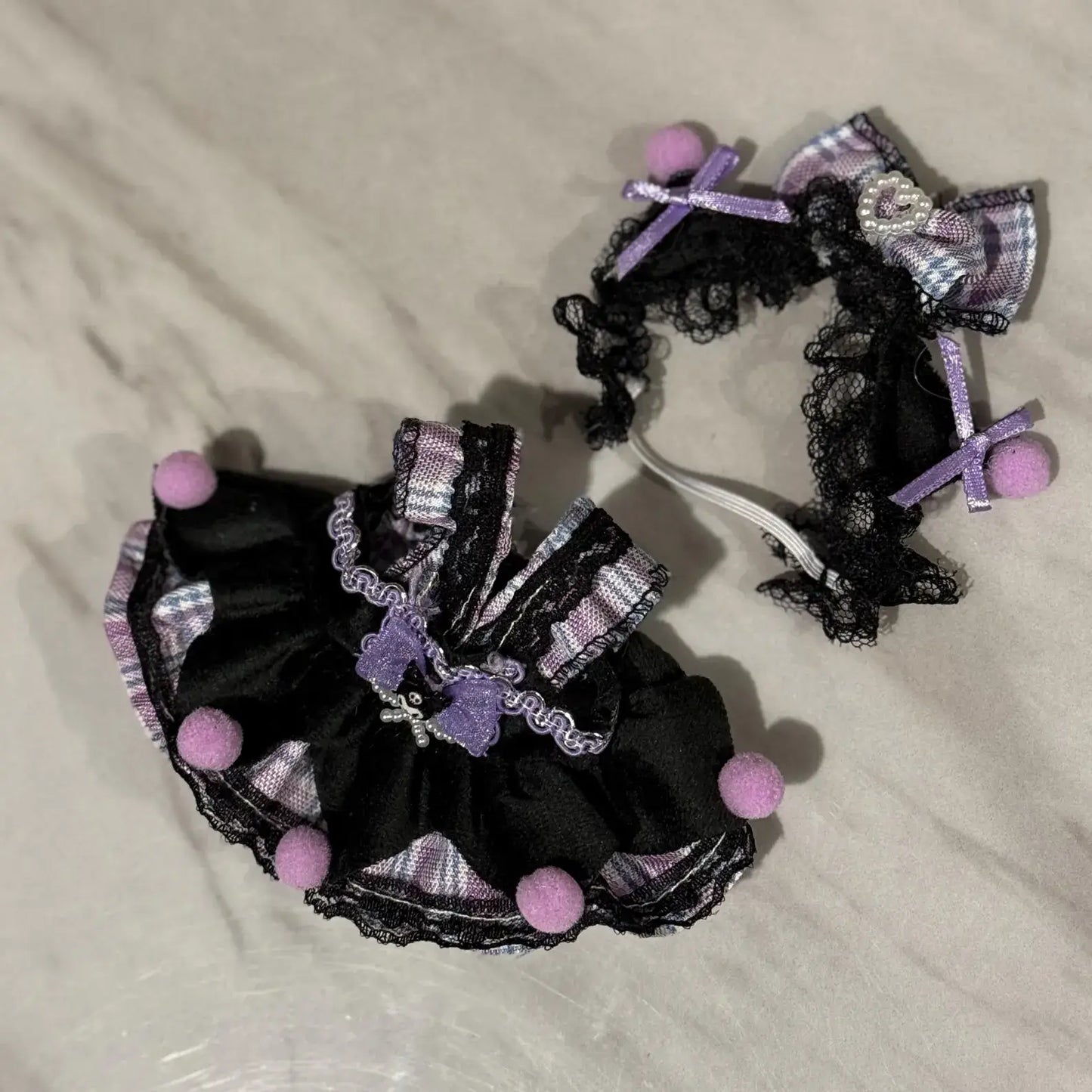 Labubu Purple Doll Dress Only