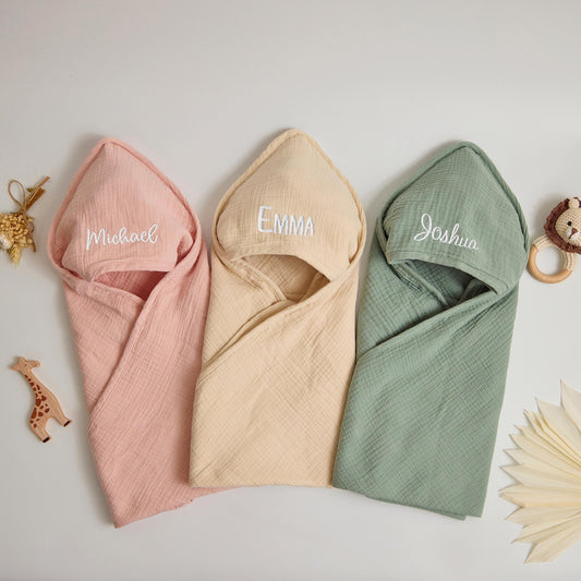Personalized Hooded Bath Towel