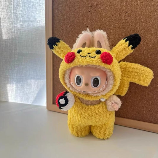 LABUBU Pikachu Outfit