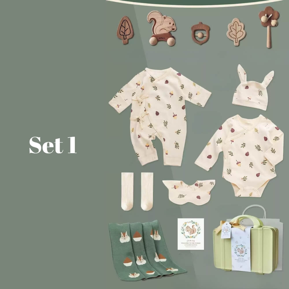 Squirrel Baby Gift Set