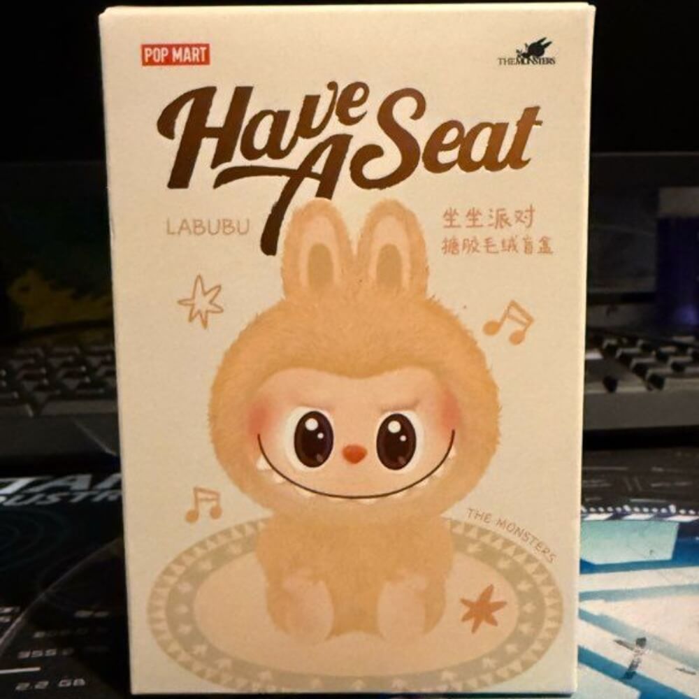 THE MONSTERS - Have a Seat Vinyl Plush Blind Box