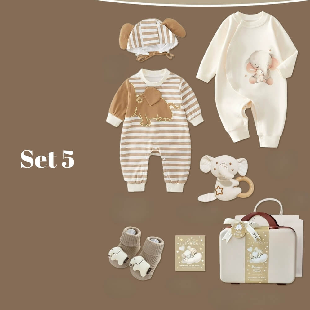 Elephant Baby Gift Set
