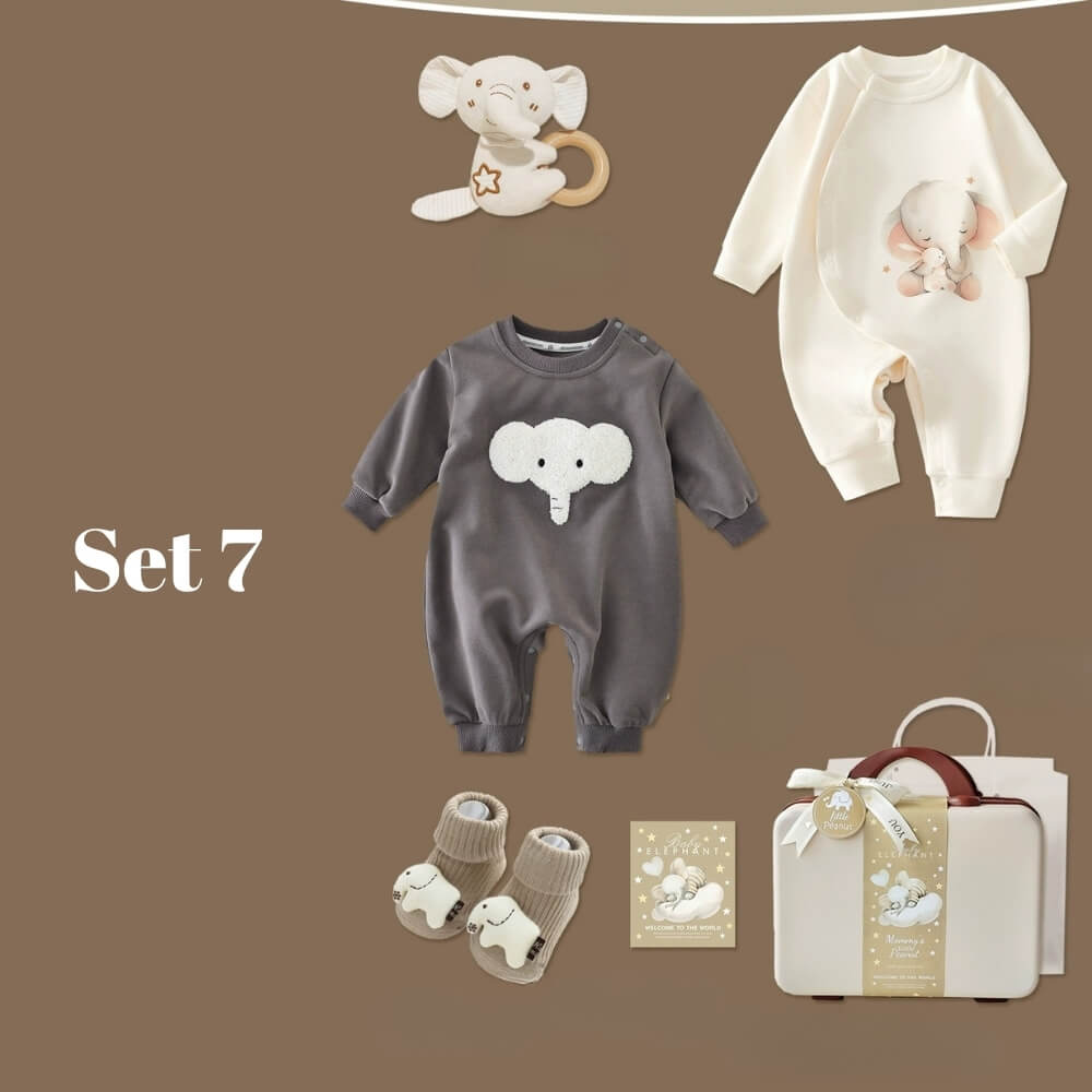 Elephant Baby Gift Set