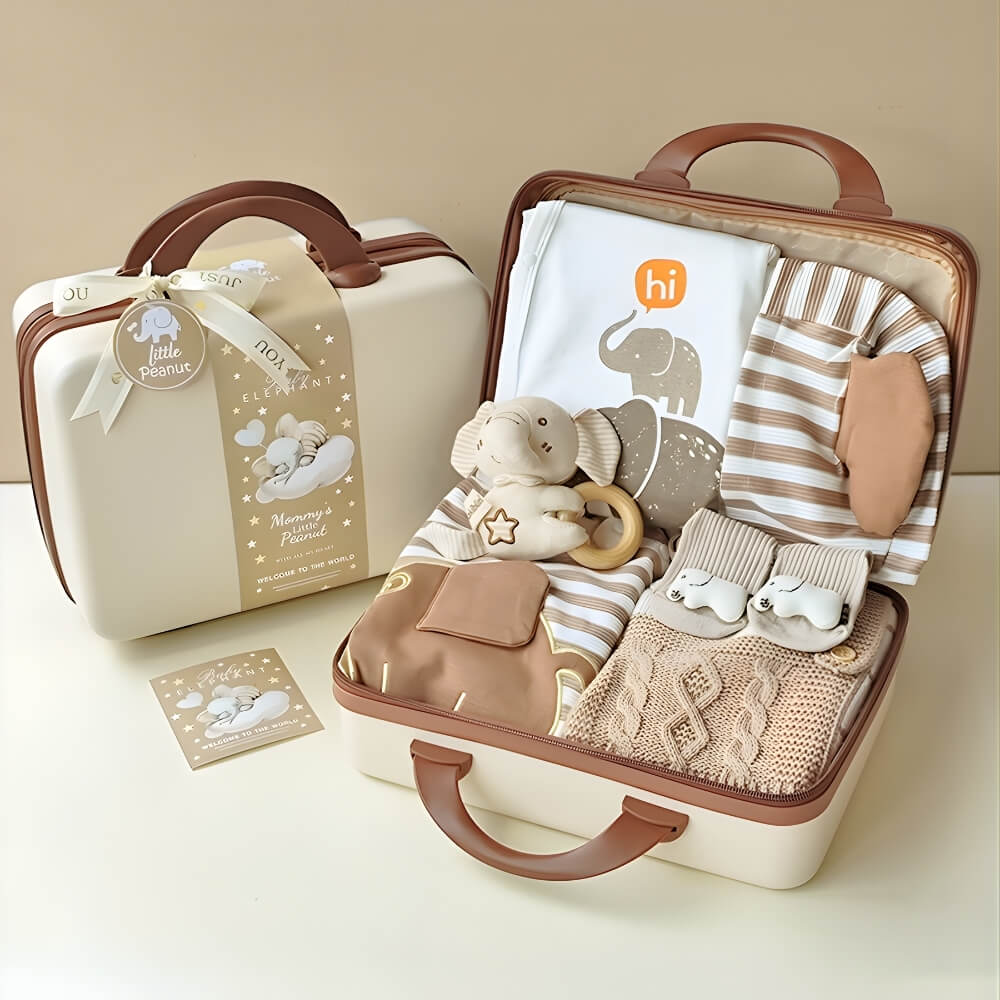 Elephant Baby Gift Set