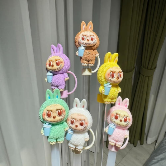LABUBU STRAW BOW