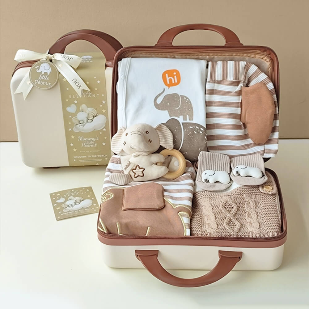 Elephant Baby Gift Set