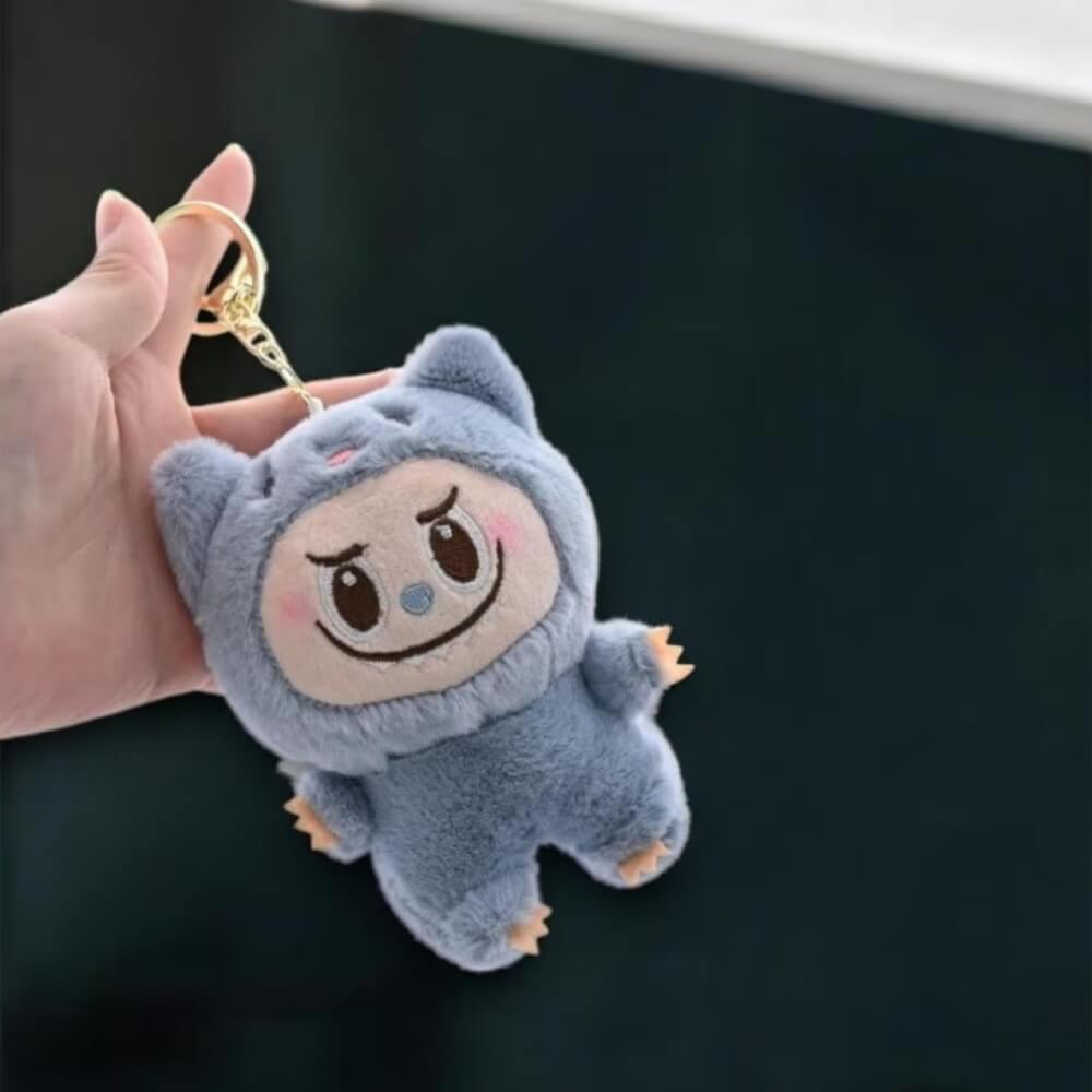 Labubu Plush Keychain