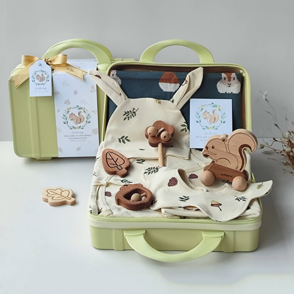 Squirrel Baby Gift Set