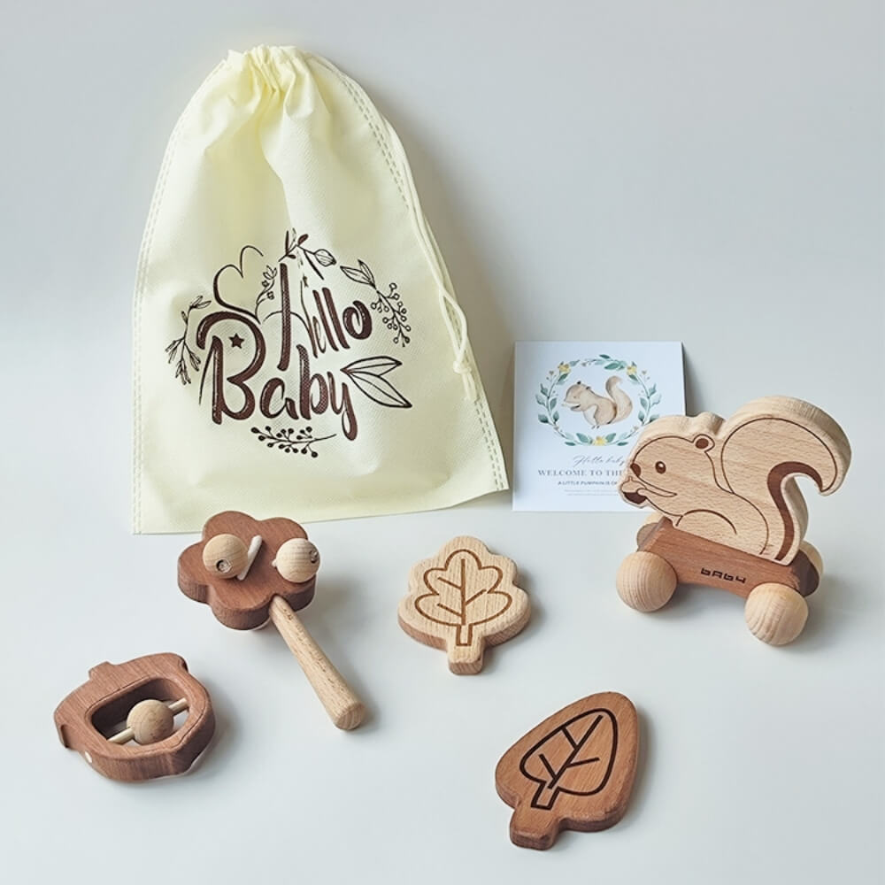 Squirrel Baby Gift Set