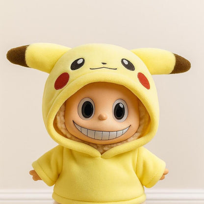 LABUBU Pikachu Outfit