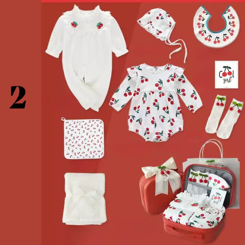 Cherry Baby Gift Set