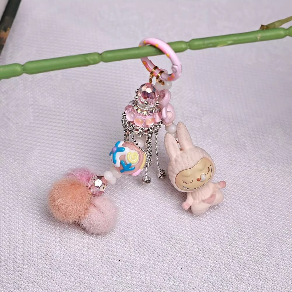 LABUBU YOGA SERIES KEYCHAIN V2