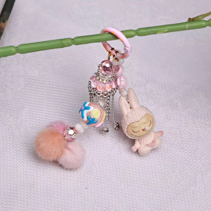 LABUBU YOGA SERIES KEYCHAIN V2