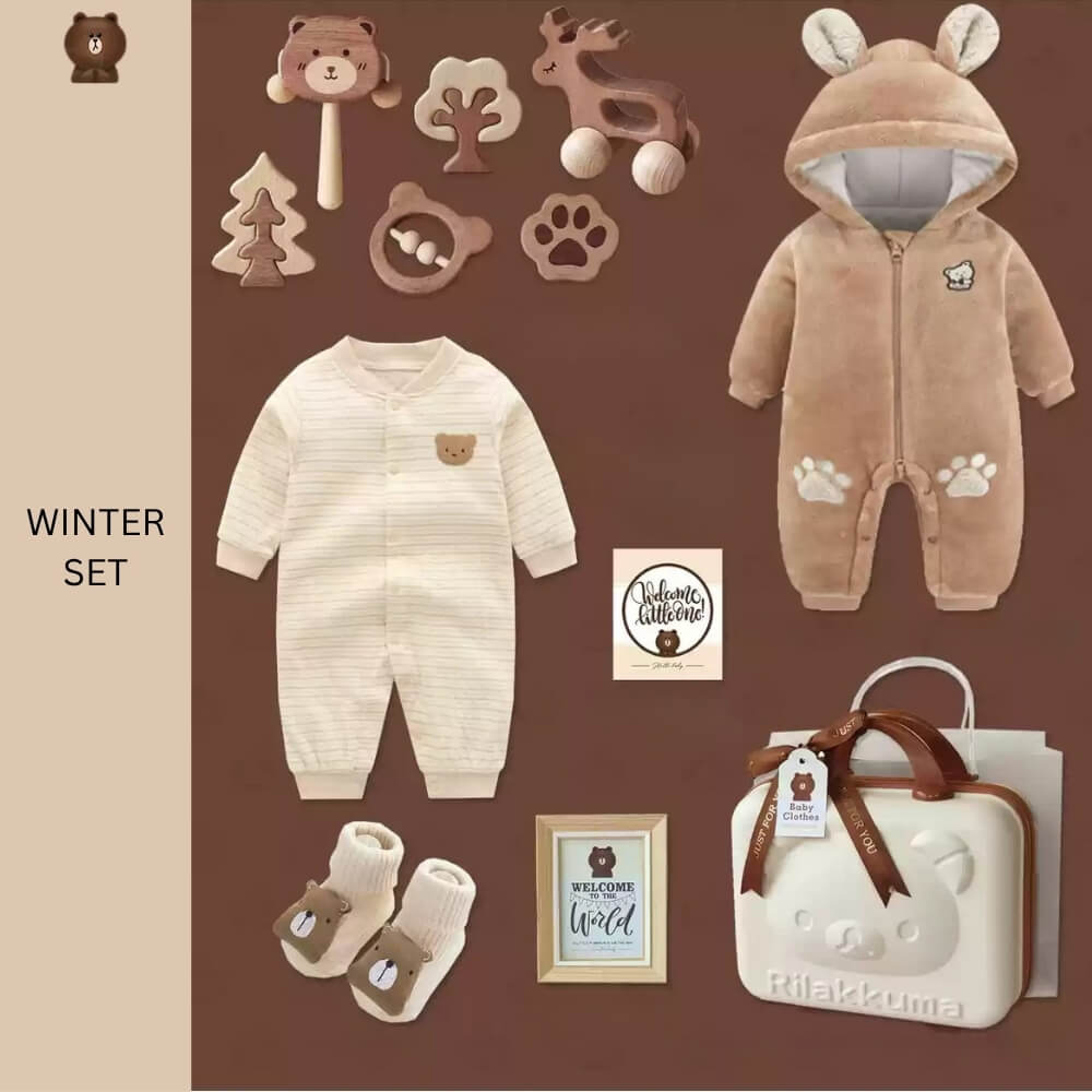 Teddy Baby Gift Set