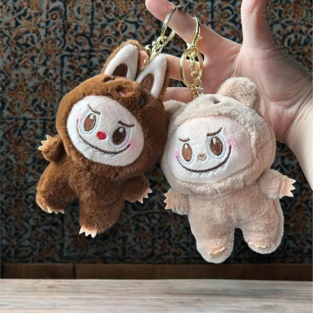 Labubu Plush Keychain