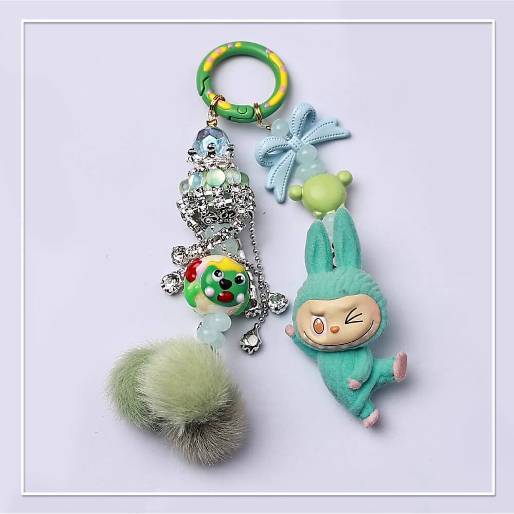LABUBU YOGA SERIES KEYCHAIN V2