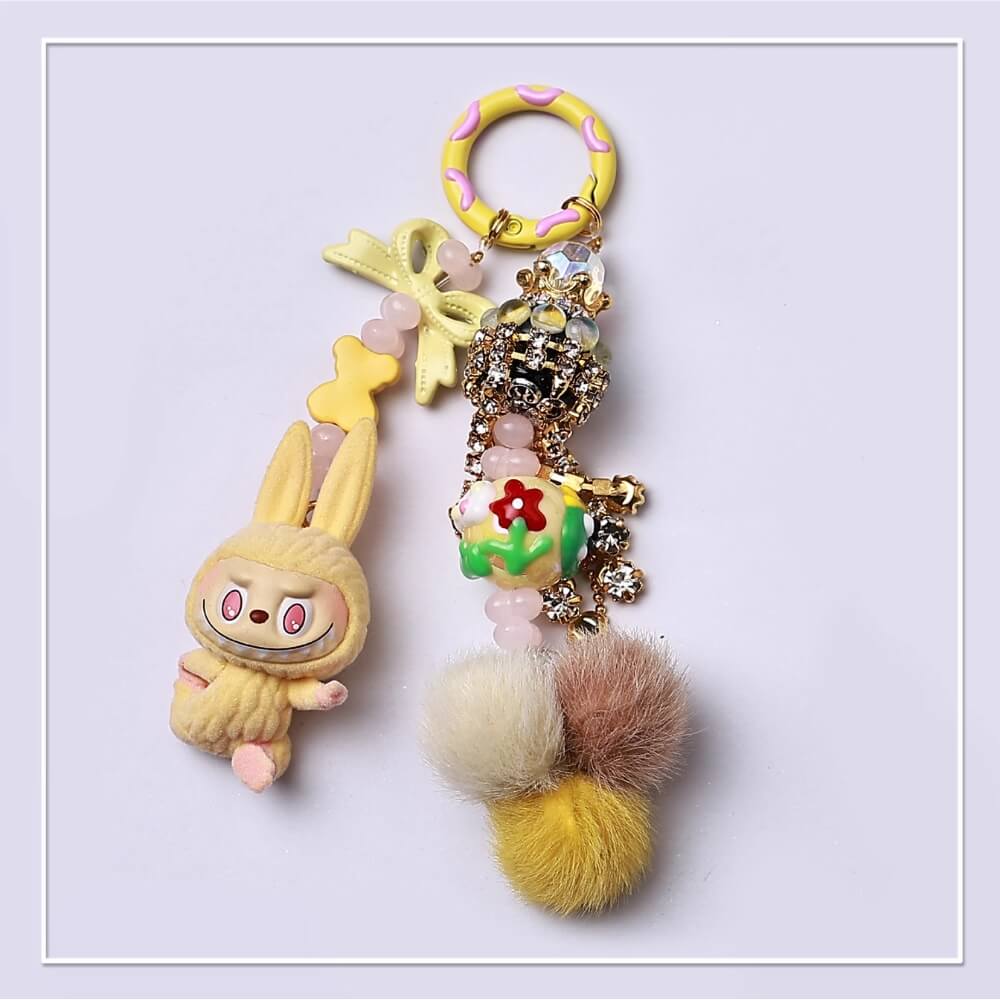 LABUBU YOGA SERIES KEYCHAIN V2