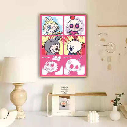 LABUBU WALL ART