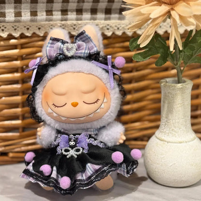 Labubu Purple Doll Dress Only